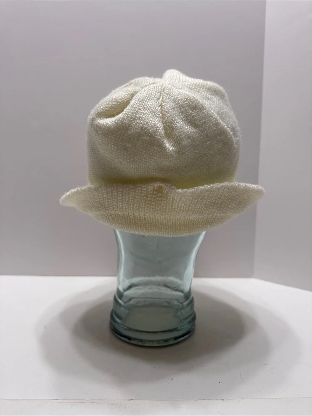 Kids Cream Knit Bucket Hat - Soft Children's Knitwear